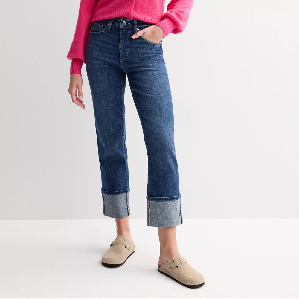 Sonoma Good for Life Cropped Jeans-Women's Blue Jeans